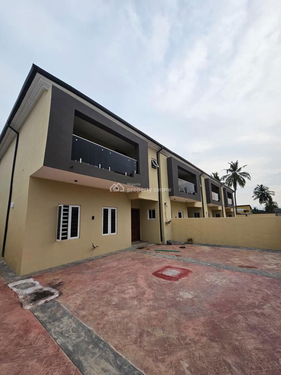 Newly Built 4 Bedroom Terrace Duplex with a Room Bq, Fantastic 4 Bedroom Terrace Duplex Close to The Airport, Dopemu, Agege, Lagos, Terraced Duplex for Sale