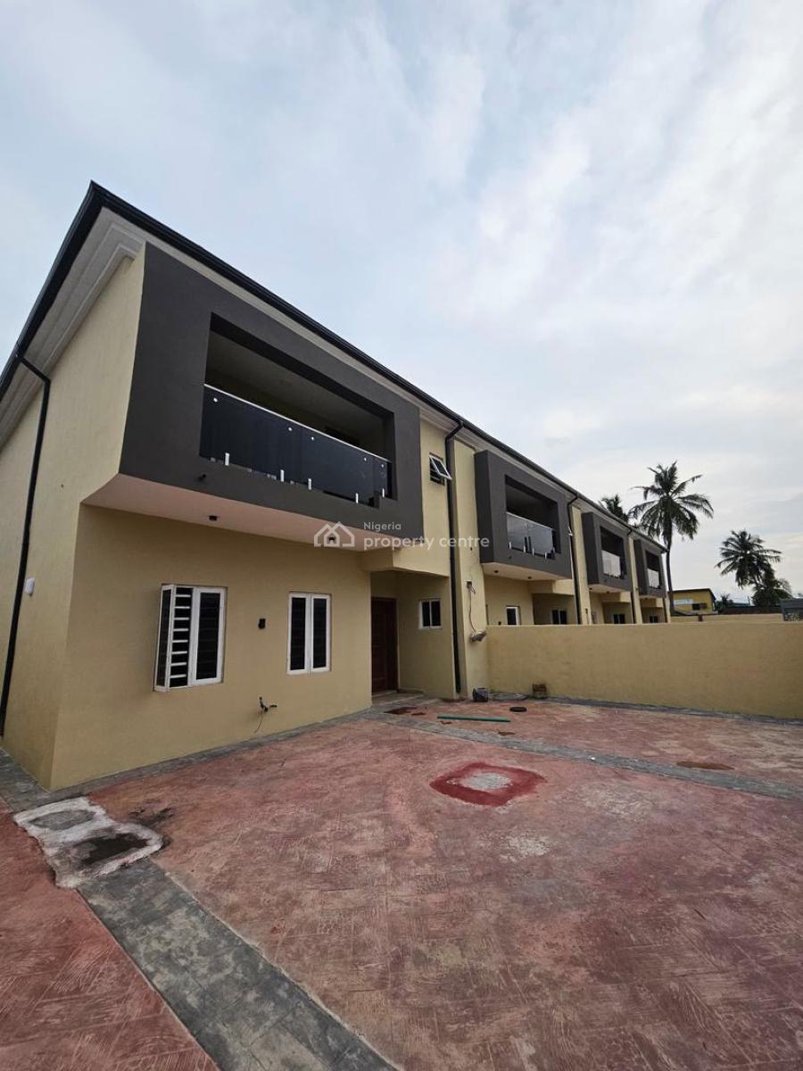 Newly Built 4 Bedroom Terrace Duplex with a Room Bq, Fantastic 4 Bedroom Terrace Duplex Close to The Airport, Dopemu, Agege, Lagos, Terraced Duplex for Sale