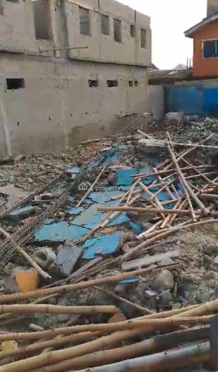 a Bare Land of Standard Half Plot on Tarred Street, Kilo Ikate, Kilo, Surulere, Lagos, Residential Land for Sale