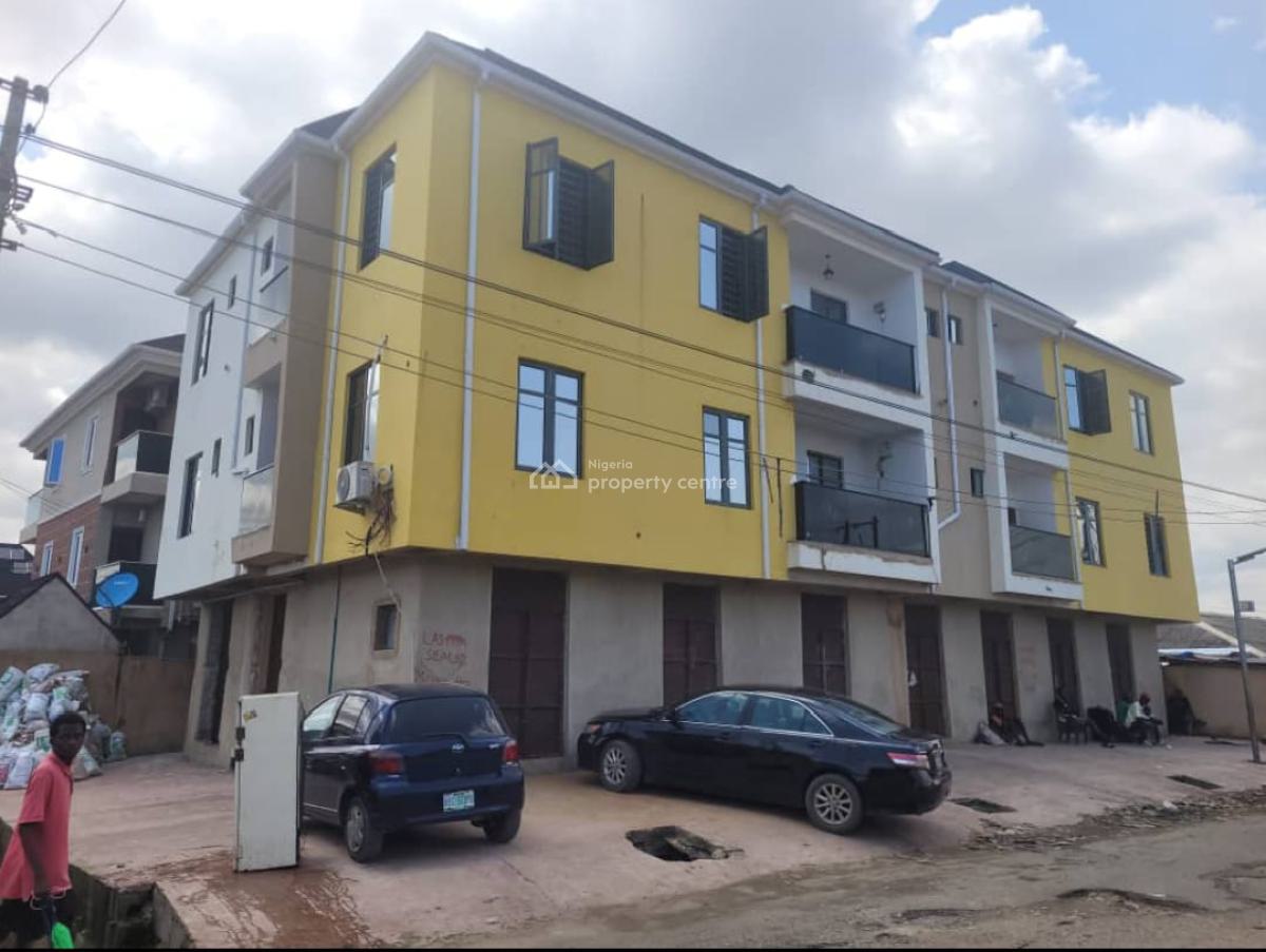 Newly Built Spacious Mini Flat / Apartment, Open Plan Kitchen, Behind Army Cantonment, Onigbongbo, Ikeja, Lagos, Mini Flat (room and Parlour) for Rent