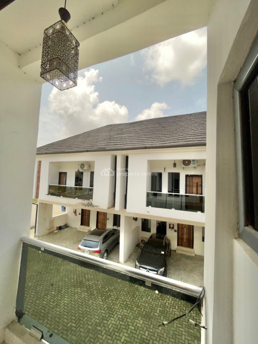 Spacious 4 Bedroom Terrace Duplex with Bq, Vgc, Lekki, Lagos, Terraced Duplex for Rent