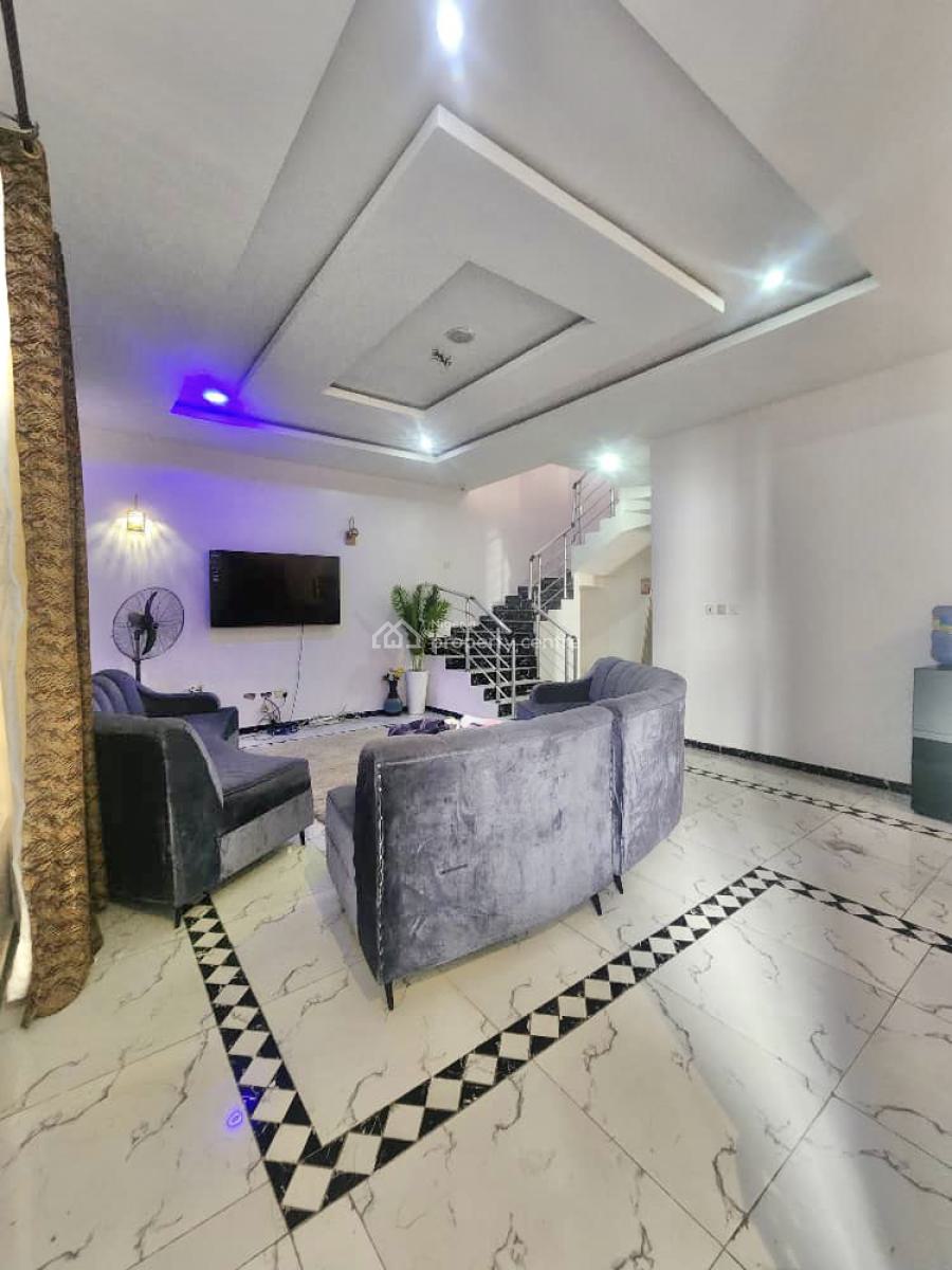 Well Built 4 Bedroom Semi Detached Duplex with Bq, Ologolo, Lekki, Lagos, Semi-detached Duplex for Rent