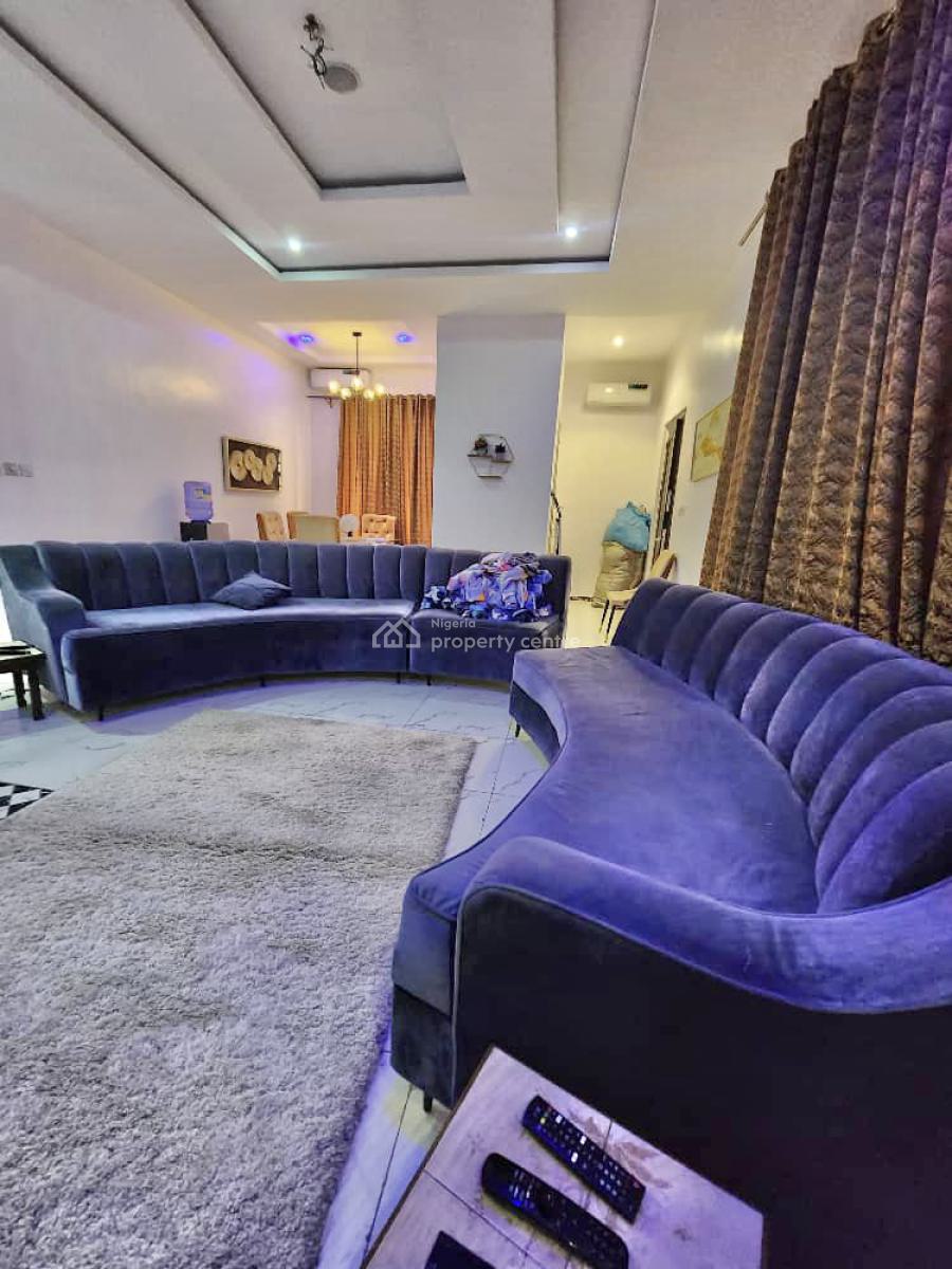 Well Built 4 Bedroom Semi Detached Duplex with Bq, Ologolo, Lekki, Lagos, Semi-detached Duplex for Rent