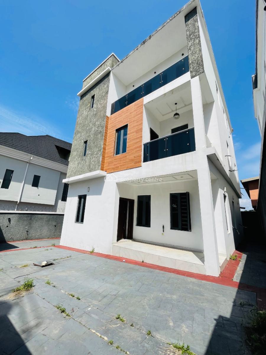 Catchy 5 Bedroom Fully Detached Duplex Plus Bq, Stunningly Designed Home with Bq in a Call to Access Estate, Gra Phase 2, Magodo, Lagos, Detached Duplex for Sale