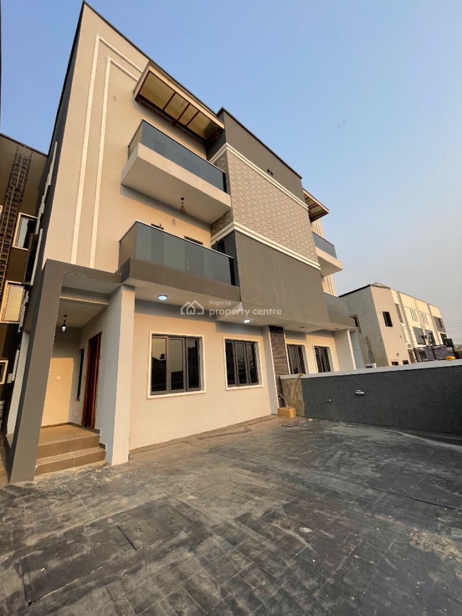 Newly Built 4 Bedroom Semi Detached Duplex Plus Bq, Stunningly Designed Home with Bq/kids Playground in an Estate, Gra Phase 2, Magodo, Lagos, Semi-detached Duplex for Sale