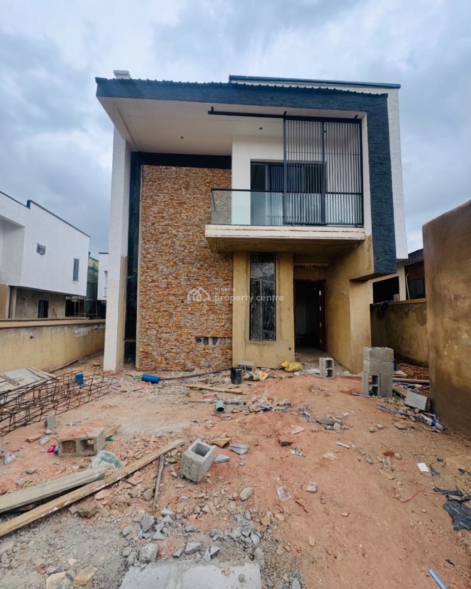 Magnificently Smart 4 Bedroom Fully Detached Duplex with a Room Bq, Ojodu Berger, Ojodu, Lagos, Detached Duplex for Sale