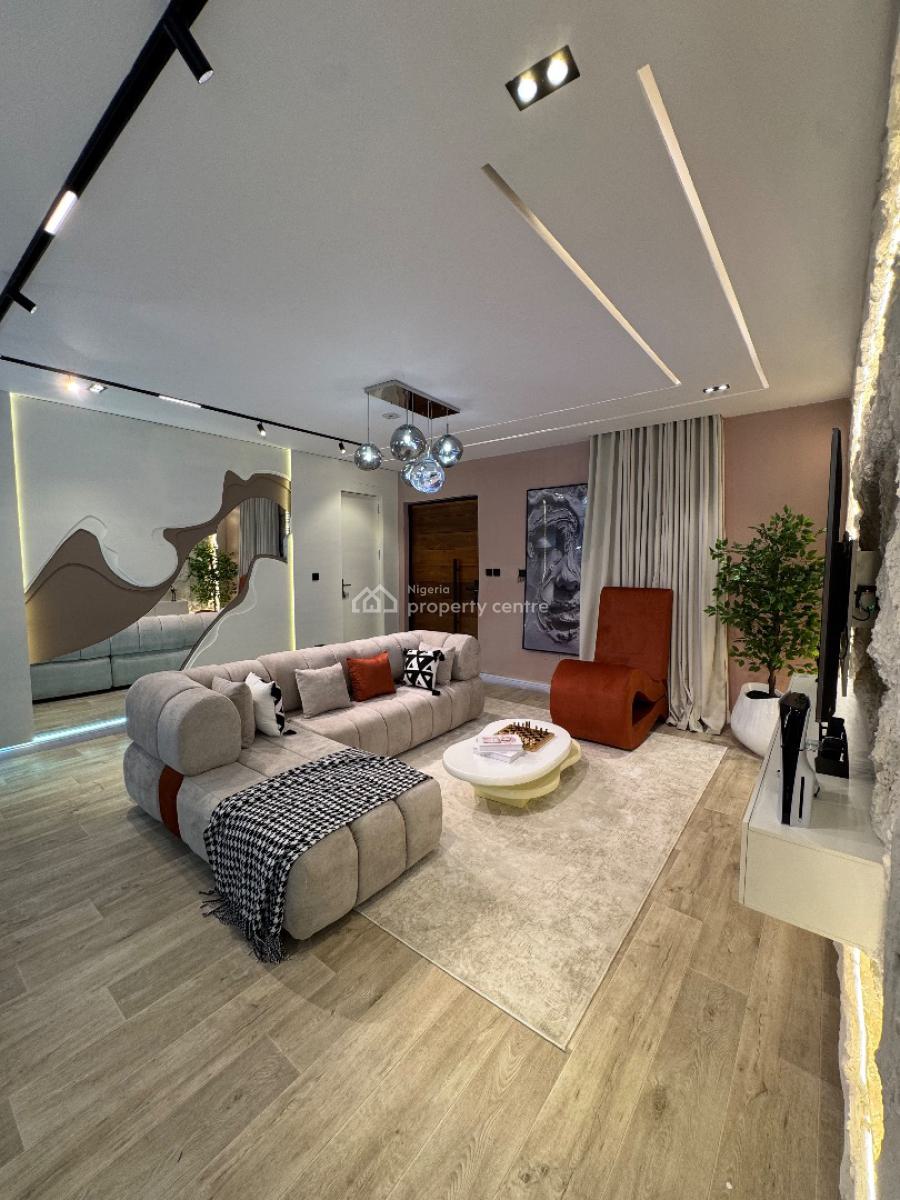 Luxury Smart 2 Bedroom Apartment, Brownstone Estate Kunsela, Ikate Elegushi, Lekki, Lagos, Flat / Apartment Short Let