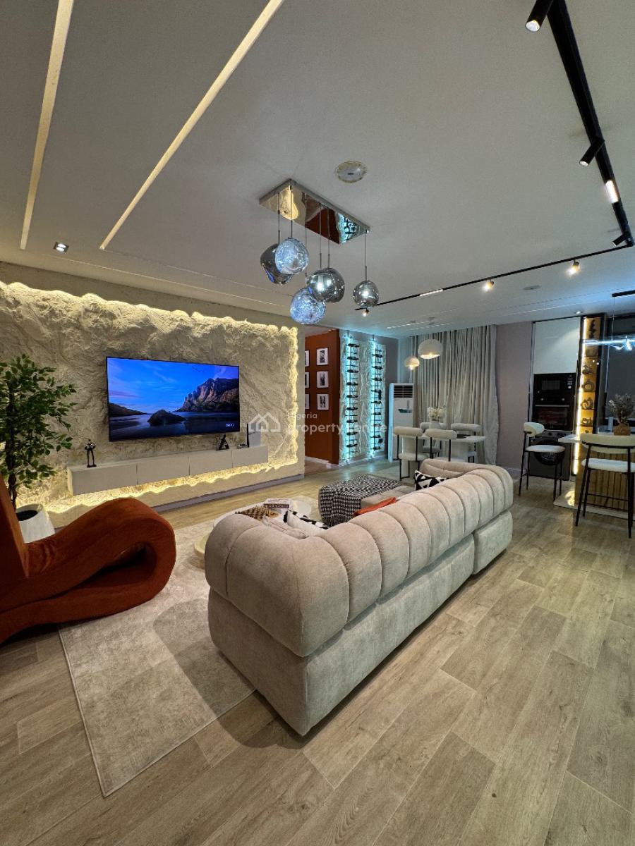 Luxury Smart 2 Bedroom Apartment, Brownstone Estate Kunsela, Ikate Elegushi, Lekki, Lagos, Flat / Apartment Short Let