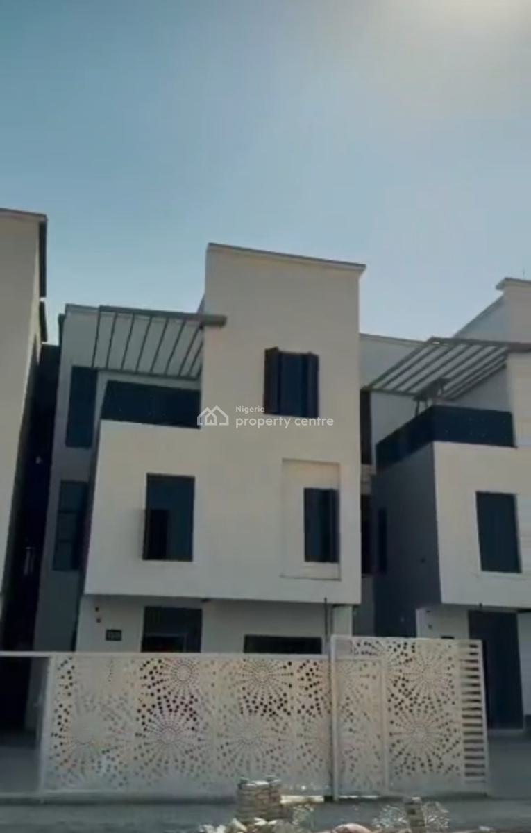 Newly Built 5 Bedroom Terrace Duplex with Bq. Privately Gated, Heart of Guzape, Guzape District, Abuja, Terraced Duplex for Sale