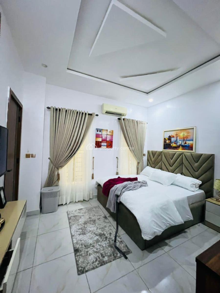 Exquisite 2 Bedroom Furnished Monthly Apartment, Idado/chevy View, Lekki, Lagos, Flat / Apartment for Rent