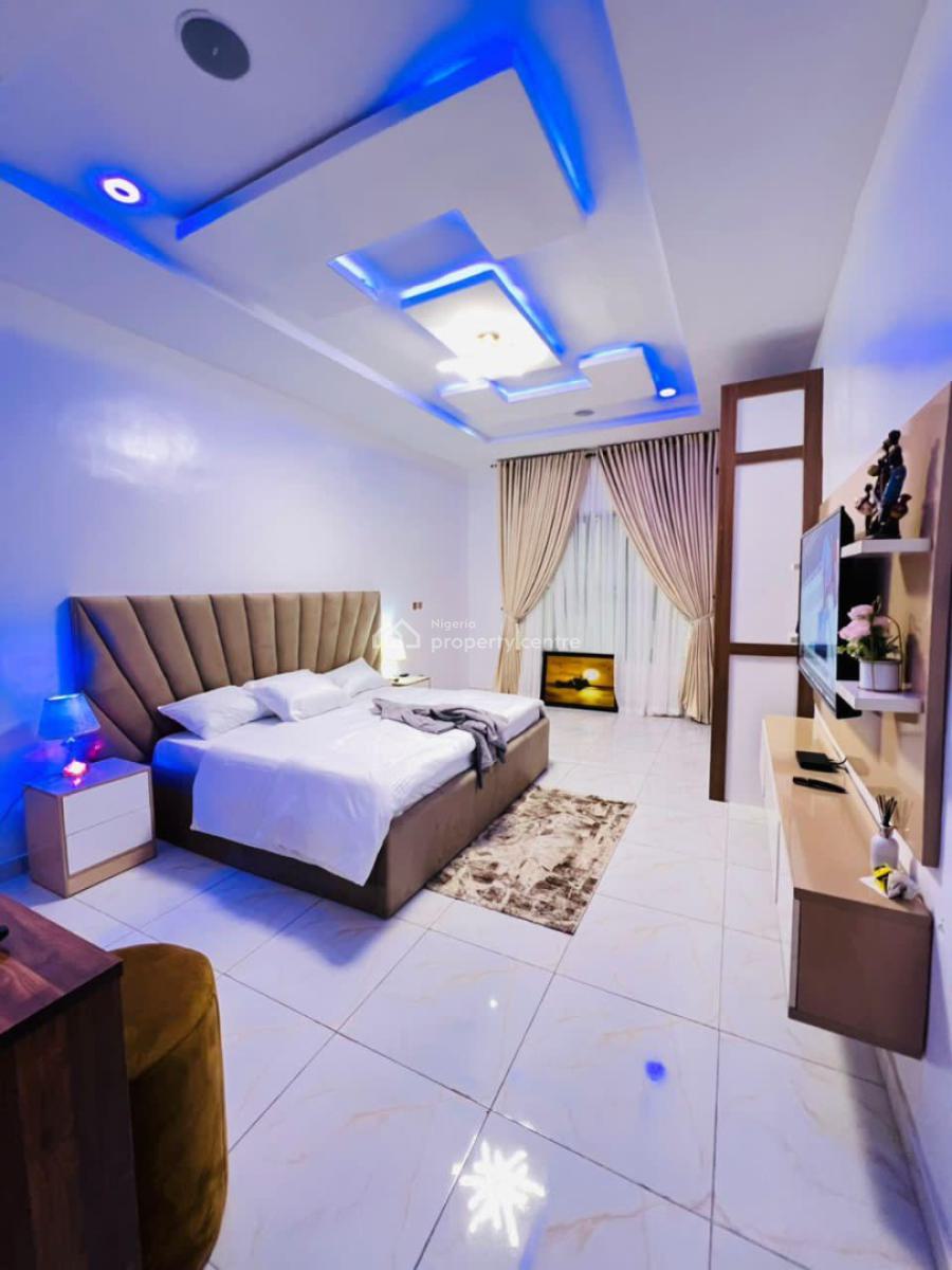 Exquisite 2 Bedroom Furnished Monthly Apartment, Idado/chevy View, Lekki, Lagos, Flat / Apartment for Rent