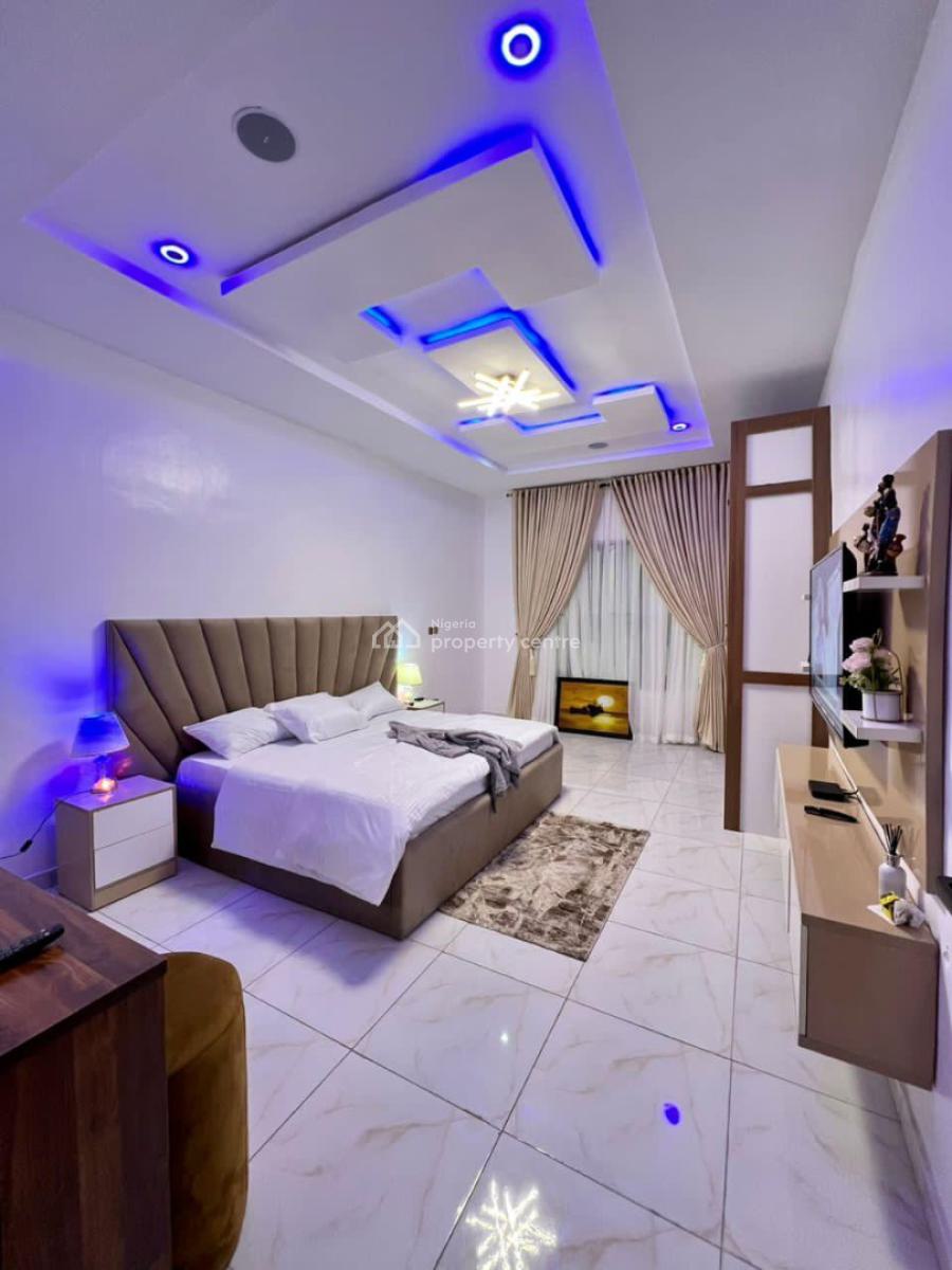 Exquisite 2 Bedroom Furnished Monthly Apartment, Idado/chevy View, Lekki, Lagos, Flat / Apartment for Rent