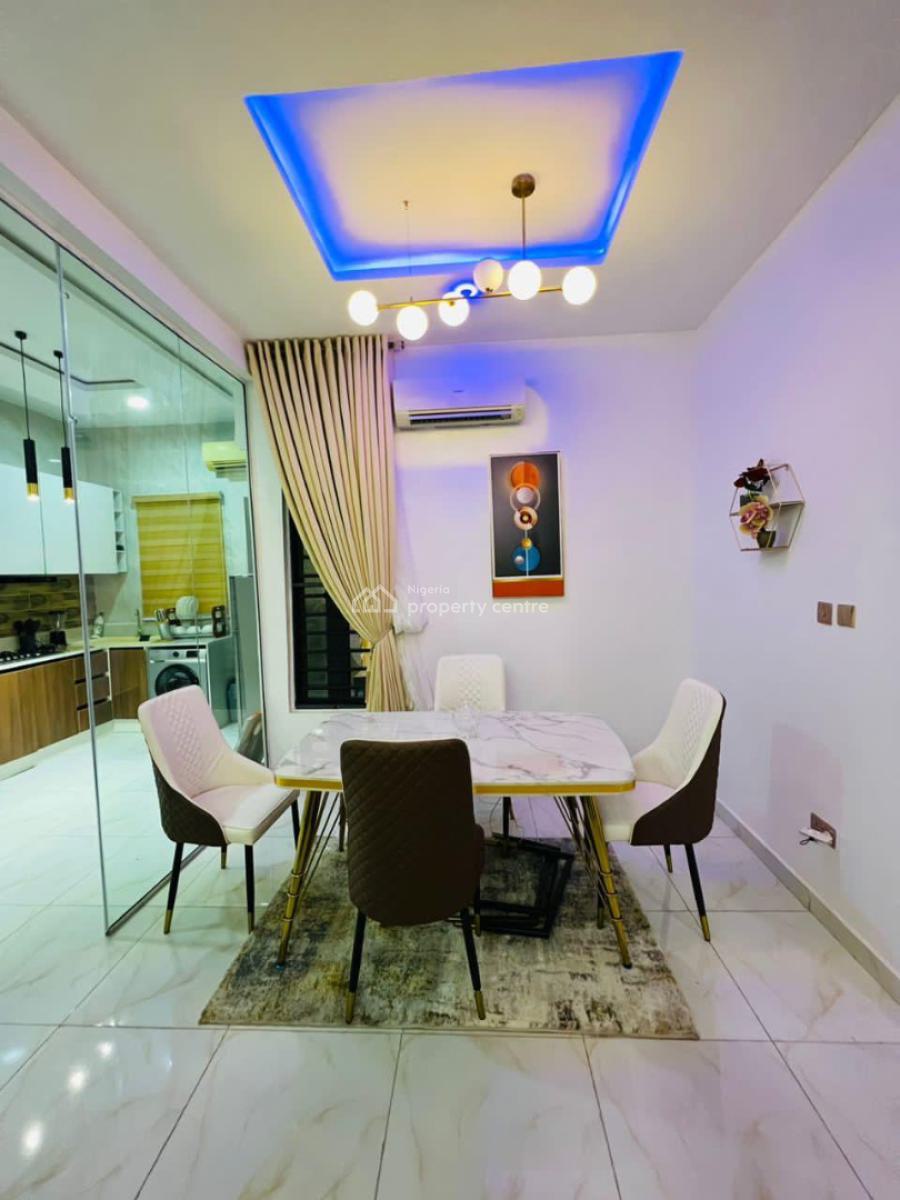 Exquisite 2 Bedroom Furnished Monthly Apartment, Idado/chevy View, Lekki, Lagos, Flat / Apartment for Rent