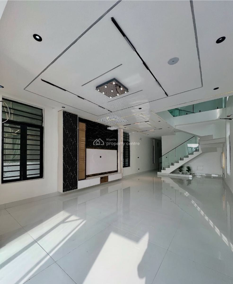 5 Bedroom Fully Detached with Pool, Cinema Room, Rooftop Terrace, Secure Estate at 2nd Tollgate Lekki, Lekki, Lagos, Detached Duplex for Sale