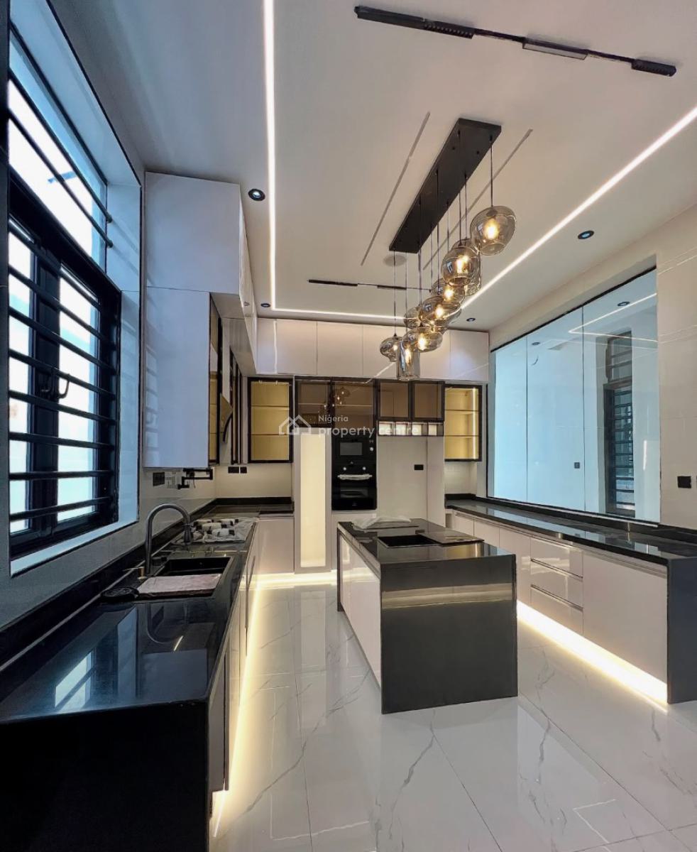 5 Bedroom Fully Detached with Pool, Cinema Room, Rooftop Terrace, Secure Estate at 2nd Tollgate Lekki, Lekki, Lagos, Detached Duplex for Sale