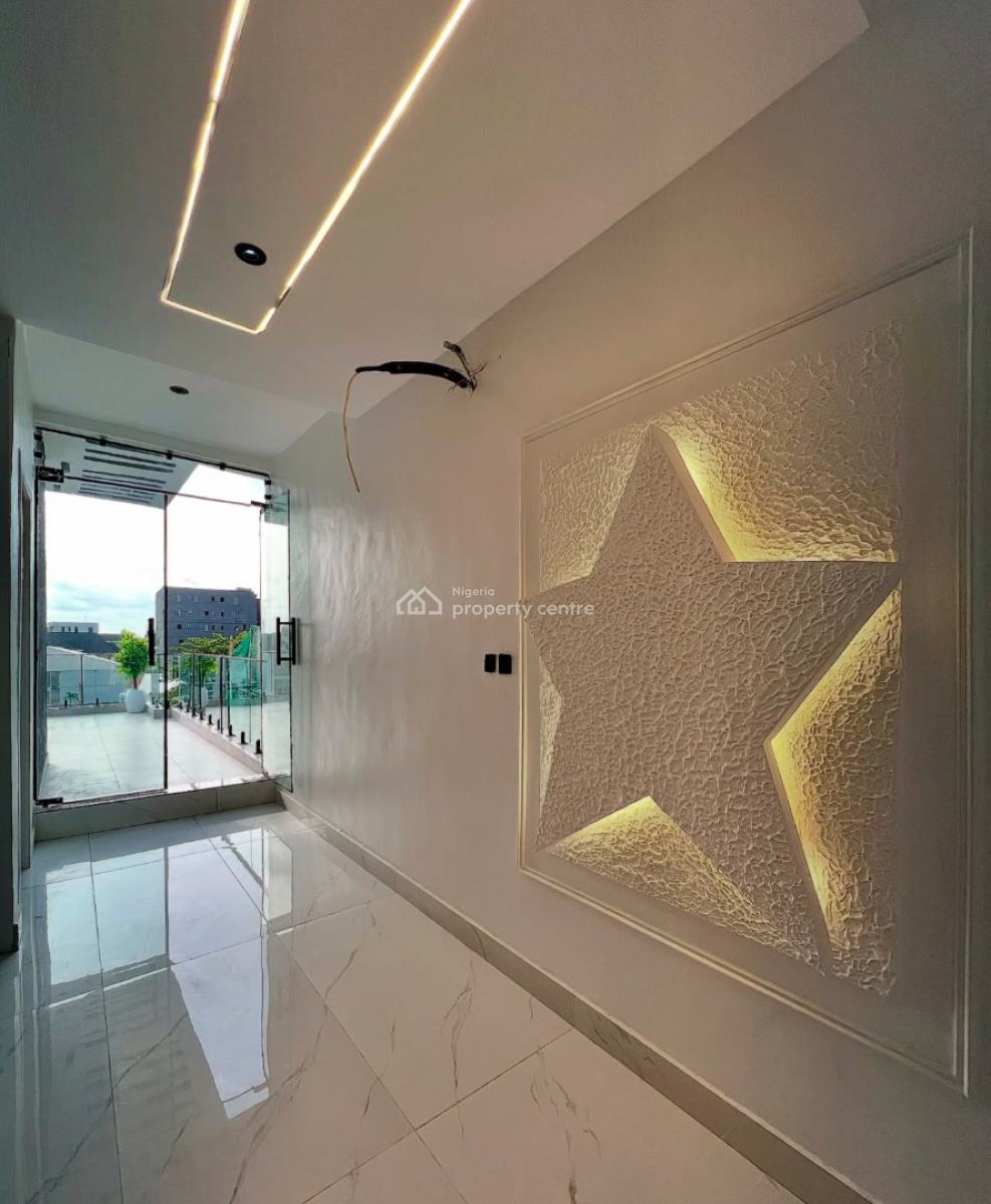 5 Bedroom Fully Detached with Pool, Cinema Room, Rooftop Terrace, Secure Estate at 2nd Tollgate Lekki, Lekki, Lagos, Detached Duplex for Sale