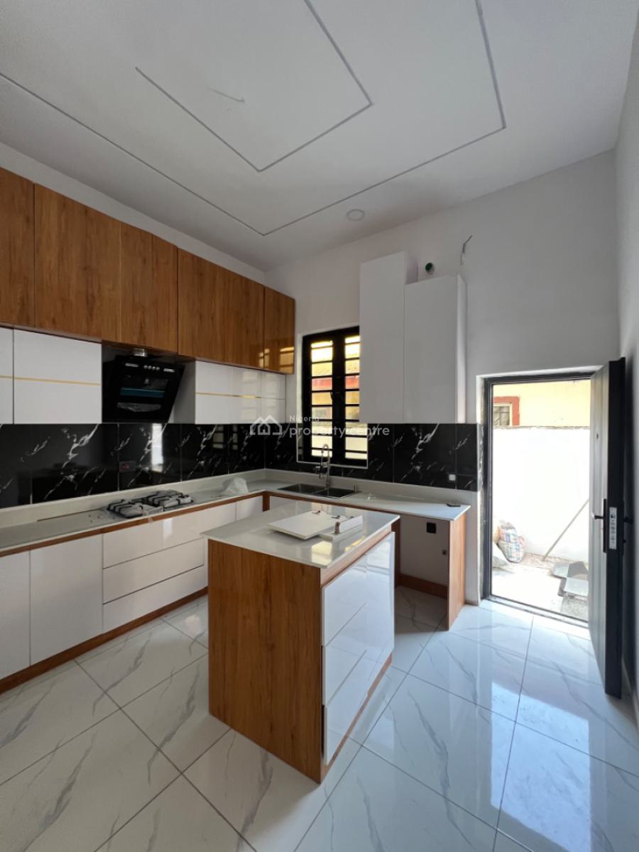 Contemporary 4 Bedroom Semi Detached with Bq, Ajah, Lagos, Semi-detached Duplex for Sale