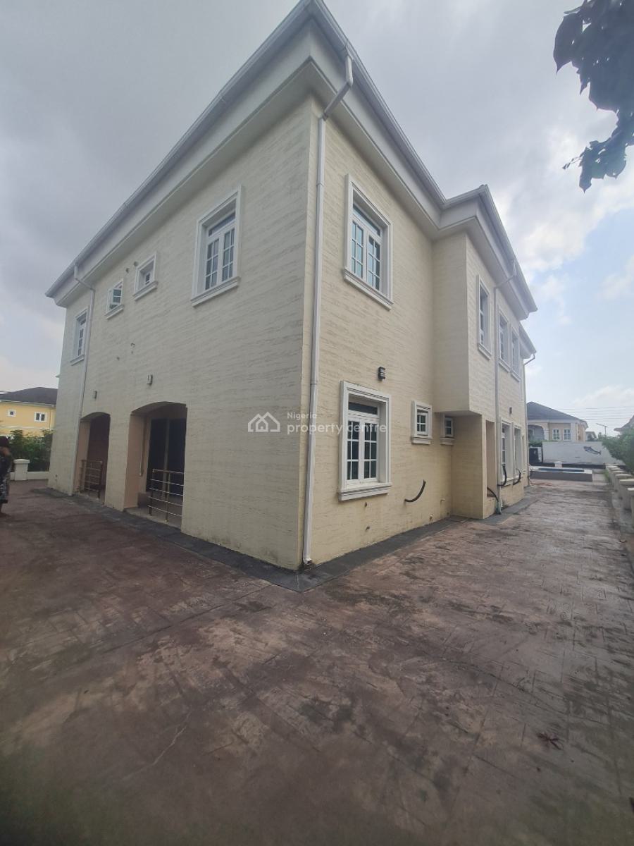 a Fully Detached Five (5) Bedroom House with 2 Rooms Bq and Swimming P, Northern Foreshore Estate, Chevron, Lekki, Lagos, Detached Duplex for Sale