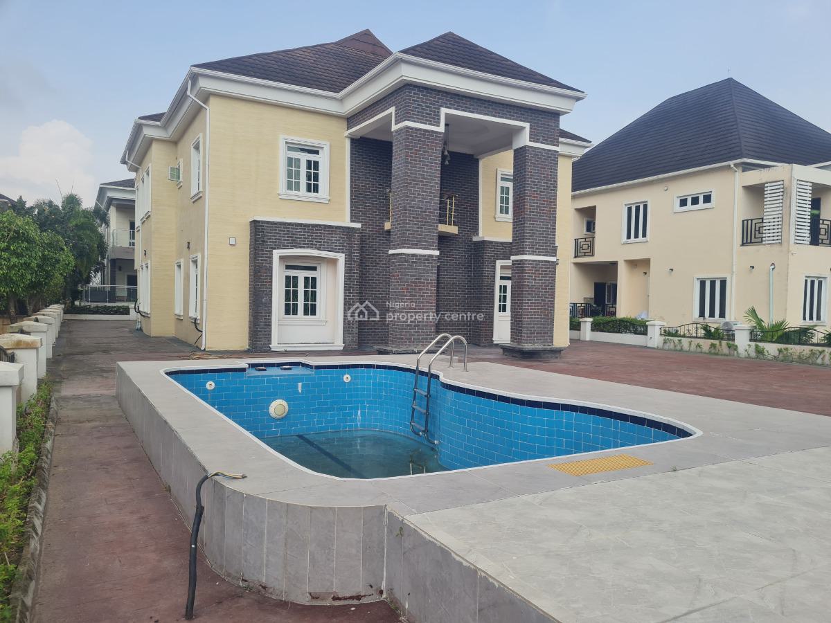 a Fully Detached Five (5) Bedroom House with 2 Rooms Bq and Swimming P, Northern Foreshore Estate, Chevron, Lekki, Lagos, Detached Duplex for Sale