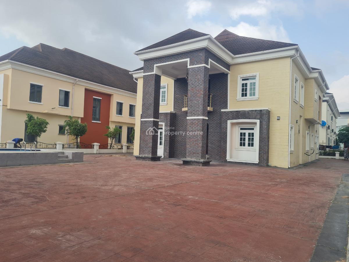 a Fully Detached Five (5) Bedroom House with 2 Rooms Bq and Swimming P, Northern Foreshore Estate, Chevron, Lekki, Lagos, Detached Duplex for Sale