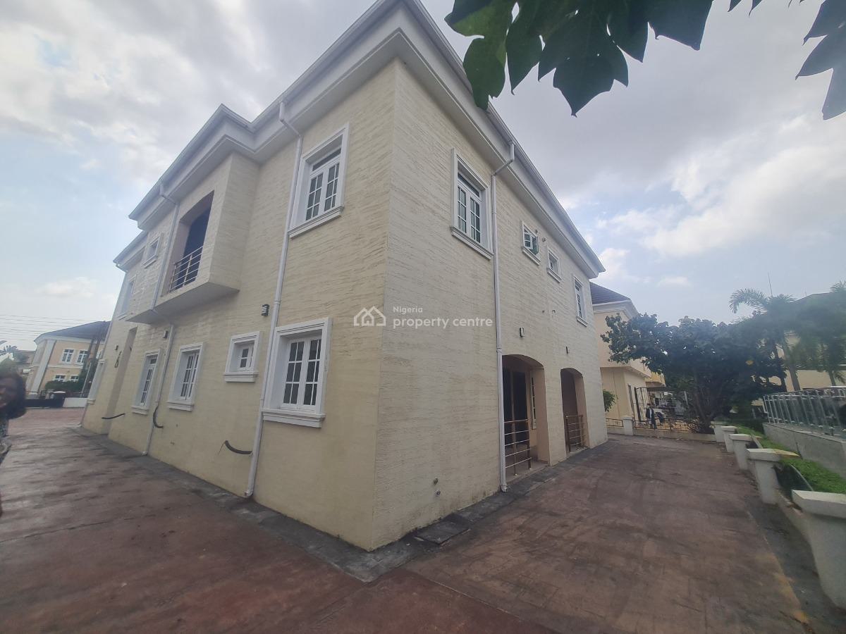 a Fully Detached Five (5) Bedroom House with 2 Rooms Bq and Swimming P, Northern Foreshore Estate, Chevron, Lekki, Lagos, Detached Duplex for Sale
