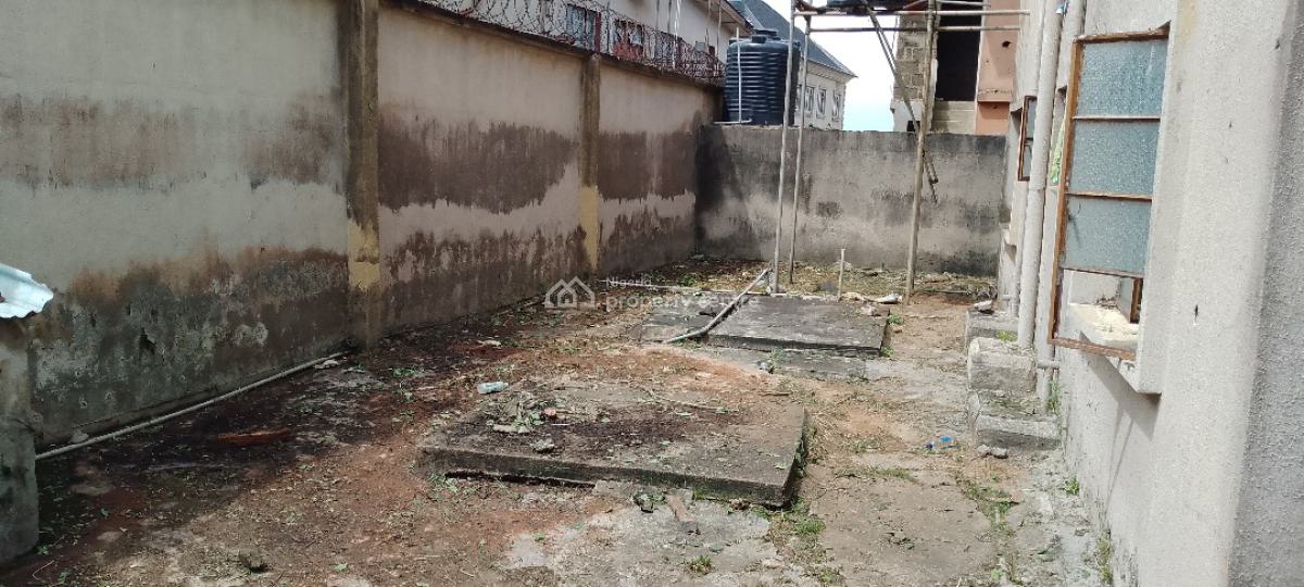 a Block of 4 Flats (total Renovation Or Redevelopment Required), Mustapha Aluko, Igbogbo, Ikorodu, Lagos, Block of Flats for Sale