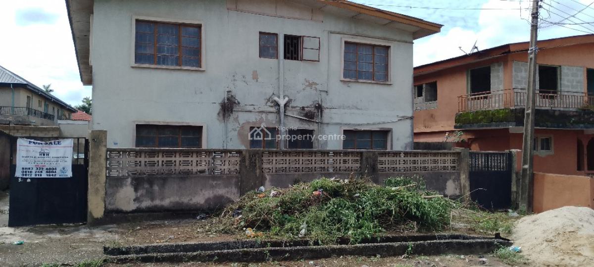a Block of 4 Flats (total Renovation Or Redevelopment Required), Mustapha Aluko, Igbogbo, Ikorodu, Lagos, Block of Flats for Sale