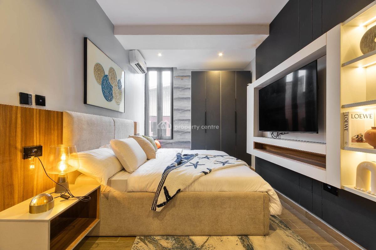 Very Neat Morden Day 2 Bedroom Apartment with Water View and Ikoyi Lin, Ikoyi, Lagos, Flat / Apartment Short Let