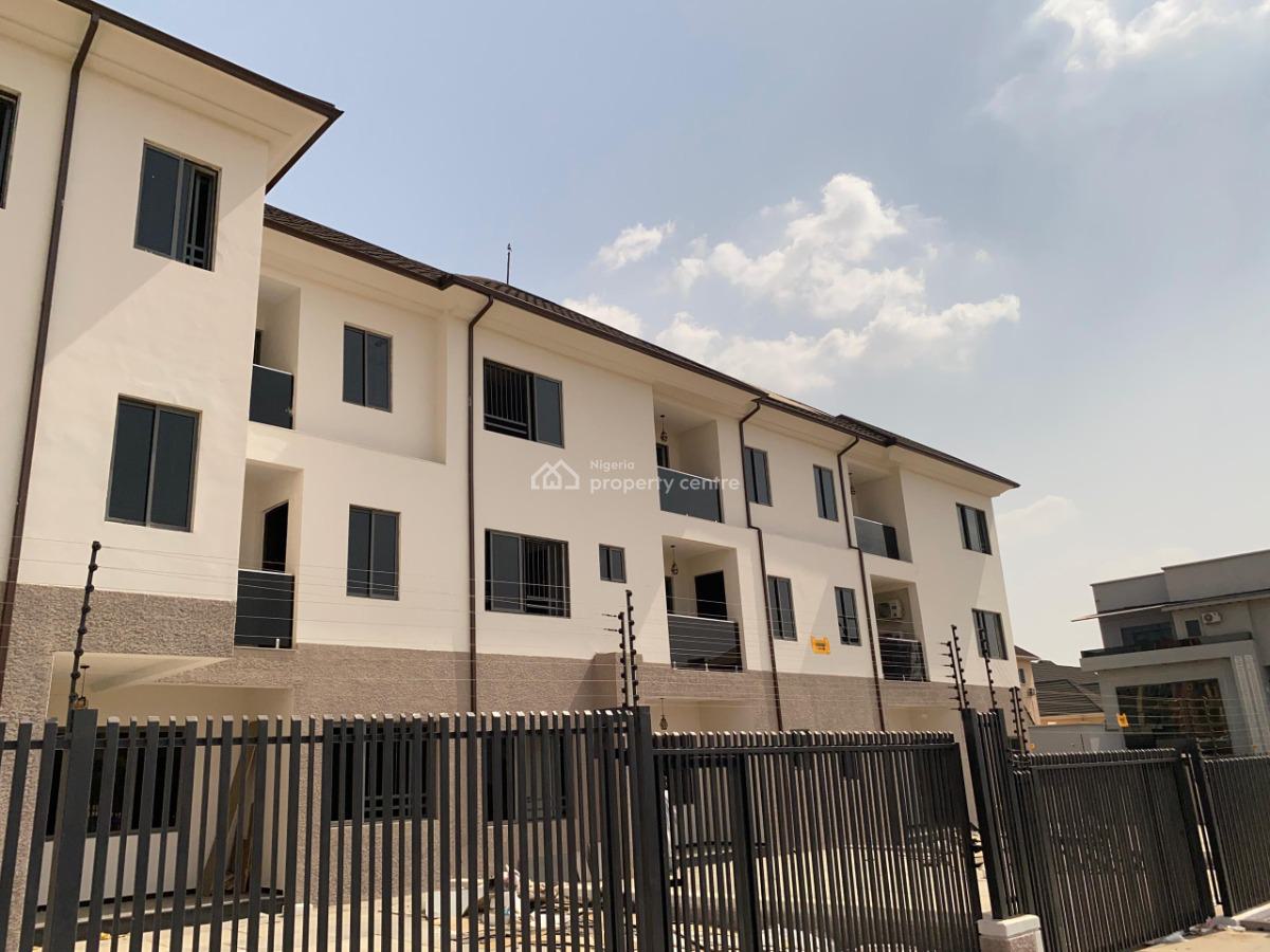 Newly Built 4 Bedroom Terrace Duplex with Bq, Gilmore, Jahi, Abuja, Terraced Duplex for Sale