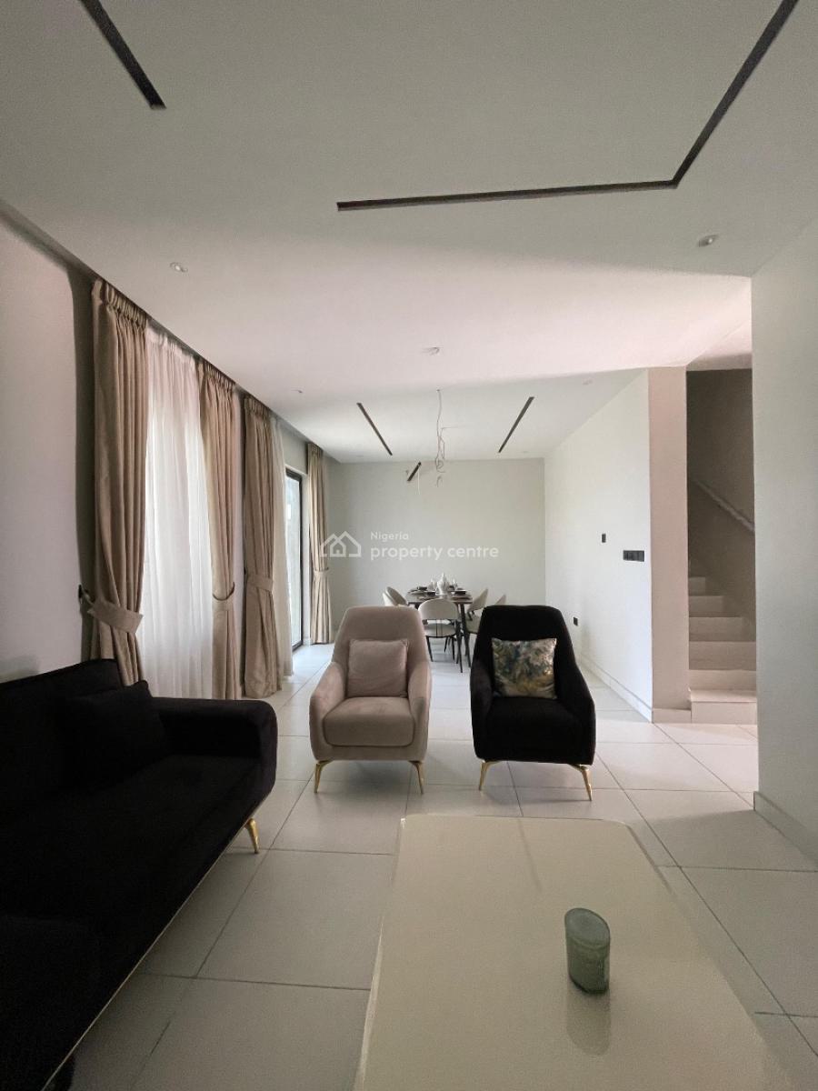 Spacious 4 Bedroom Terrace  Duplex with a Pool & Maids Room, Lekki Phase 1, Lekki, Lagos, Terraced Duplex for Sale