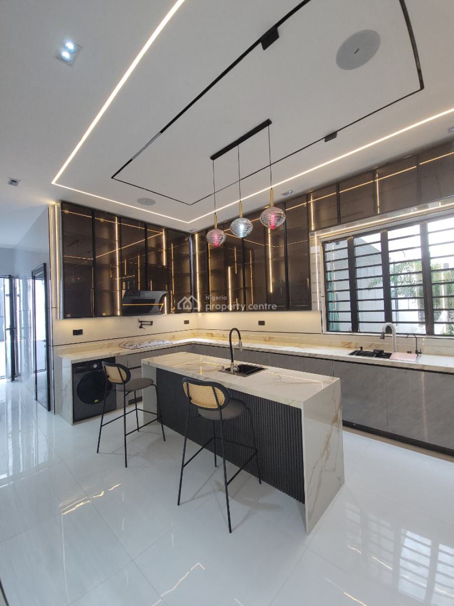 Luxury 5 Bedroom Detached Duplex, 2nd Toll Gate, Chevron, Lekki, Lagos, Detached Duplex for Sale