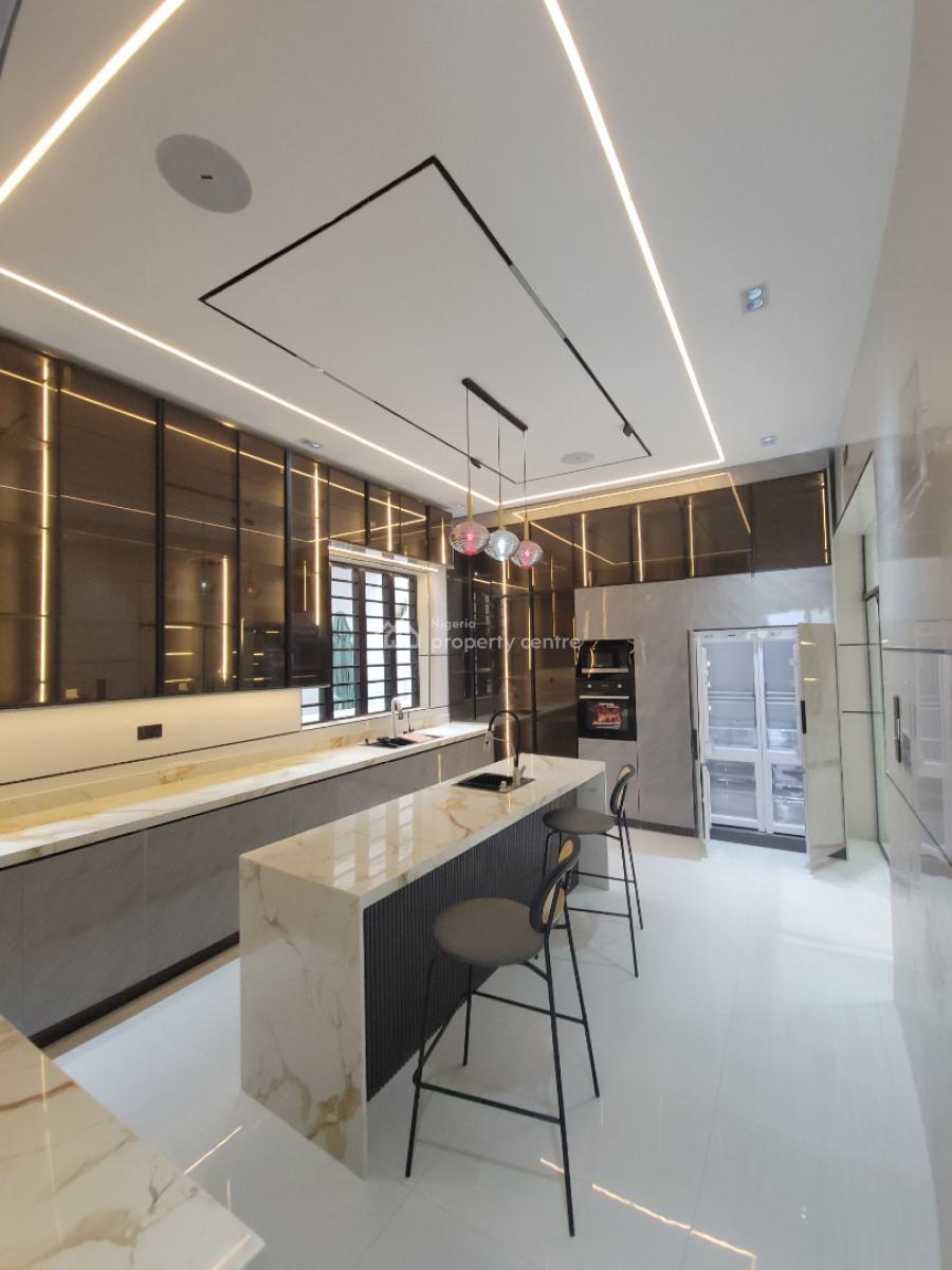 Luxury 5 Bedroom Detached Duplex, 2nd Toll Gate, Chevron, Lekki, Lagos, Detached Duplex for Sale
