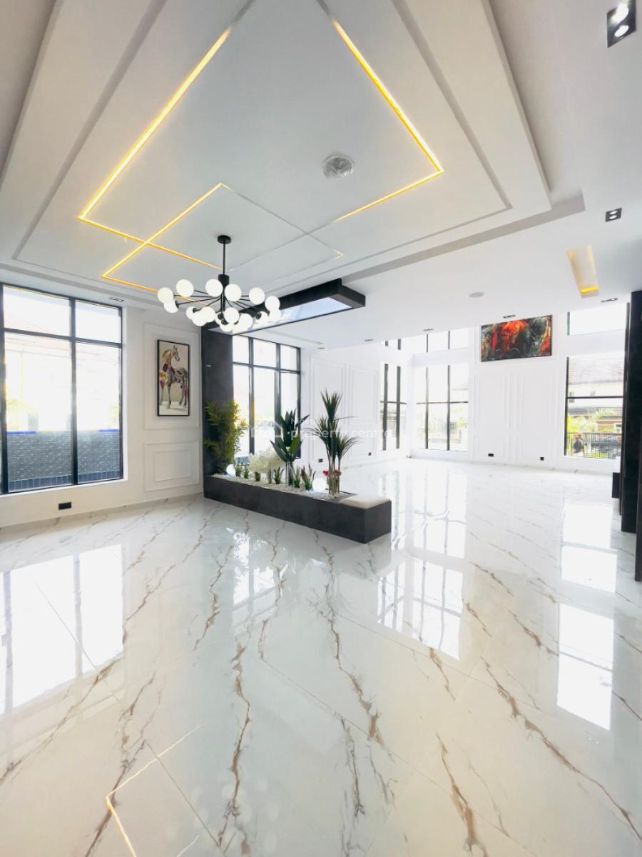 Luxuriously Perched 5 Bedroom Smart Home with Cinema, Ajah, Lagos, House for Sale