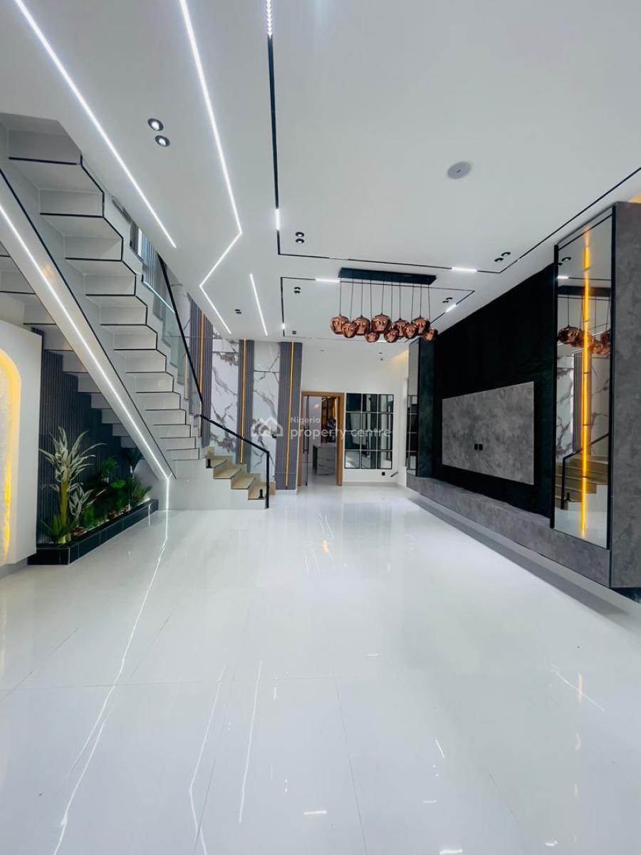 Luxuriously Perched 5 Bedroom Smart Home with Cinema, Ajah, Lagos, House for Sale