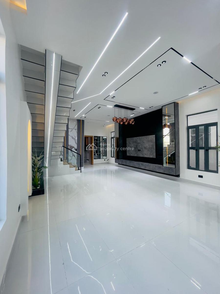 Luxuriously Perched 5 Bedroom Smart Home with Cinema, Ajah, Lagos, House for Sale