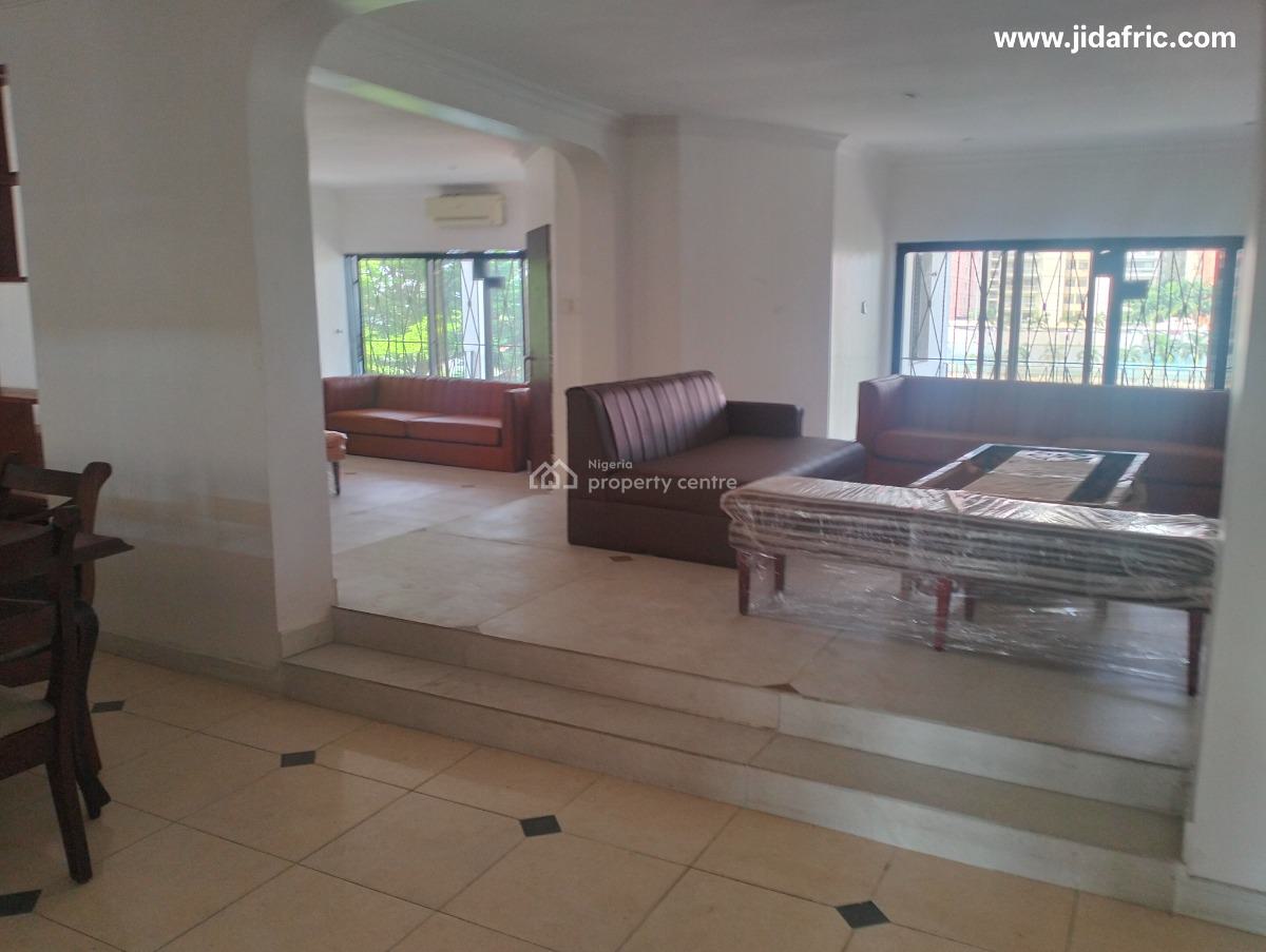 Serviced 3br Pent House, Parkview Estate, Parkview, Ikoyi, Lagos, Flat / Apartment for Rent