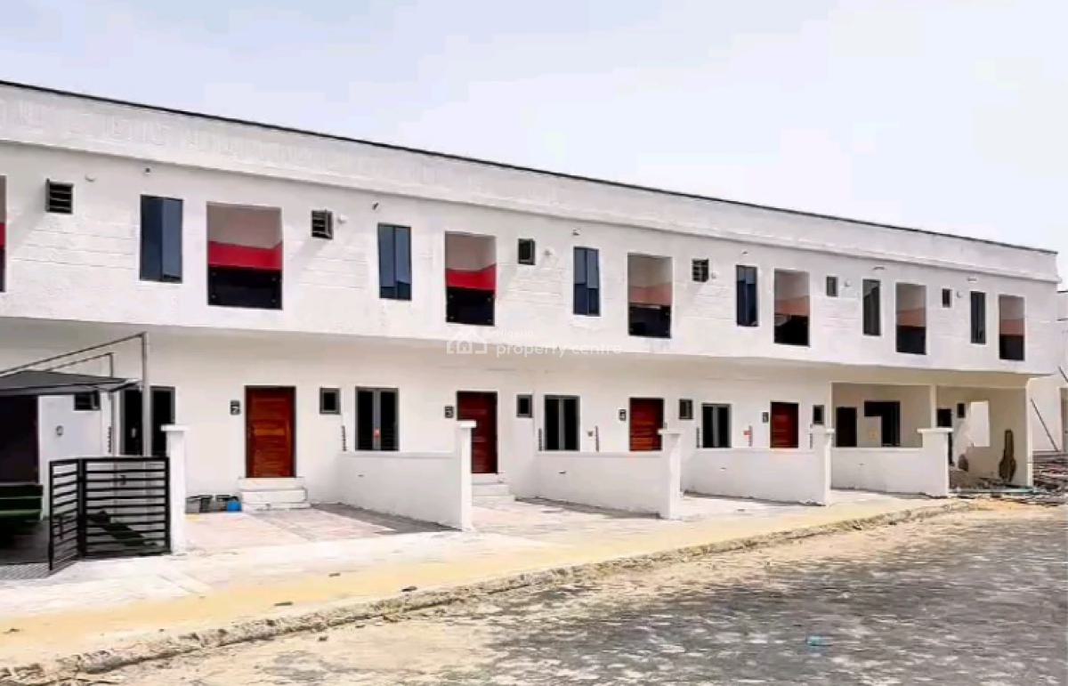 Brand New 10 Units of 3/4 Bedroom Terrace Duplex, Atlantic Nominee Estate, General Paint, Ajah, Lagos, Terraced Duplex for Sale