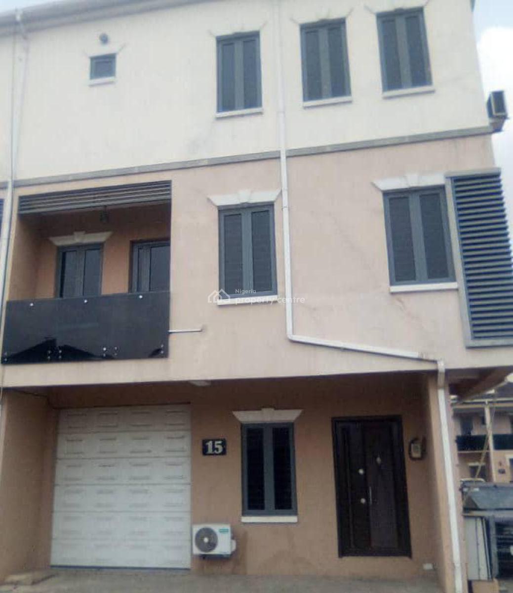 4 Bedroom Duplex with a Bq with Swimming Pool, Tejuosho Estate, Allen, Ikeja, Lagos, Terraced Duplex for Sale