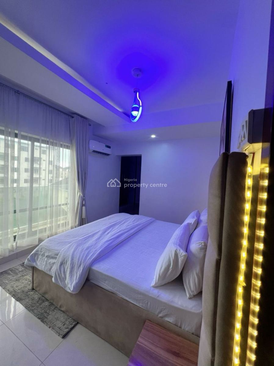Fully Furnished & Serviced Luxury 2bedrooms Apartment Facing Expresswa, Lekki, Lekki, Lagos, Flat / Apartment for Rent