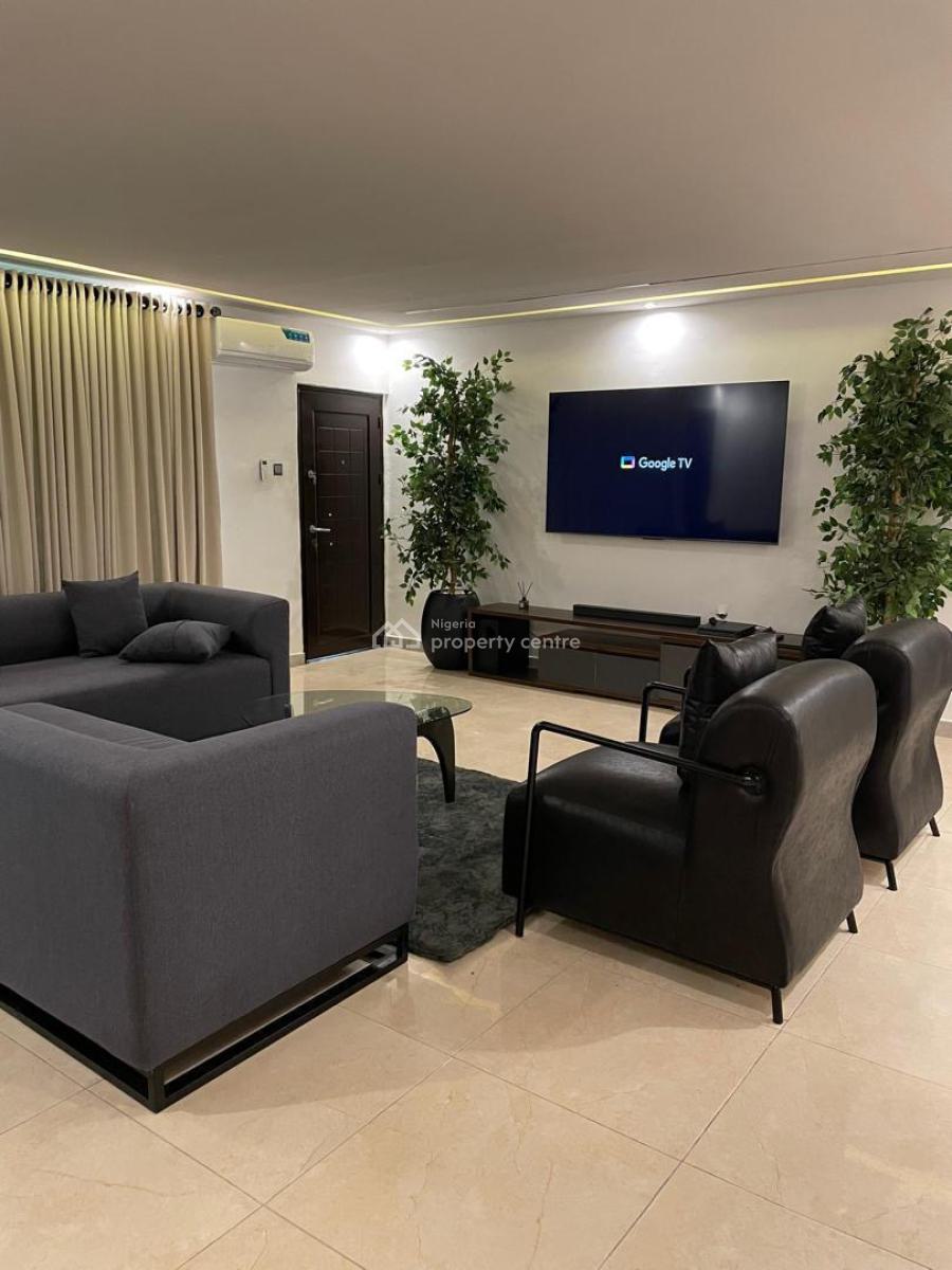 Luxury Full Furnished 3bedroom Apartment with Bq in a Secured Estate, Kusenla Road, Ikate, Lekki, Lagos, Flat / Apartment for Sale