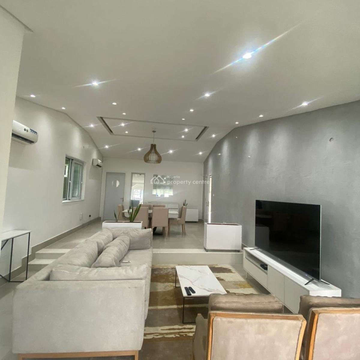 3 Bedroom Fully Furnished Apartment with Bq, Banana Island, Ikoyi, Lagos, Detached Duplex for Rent