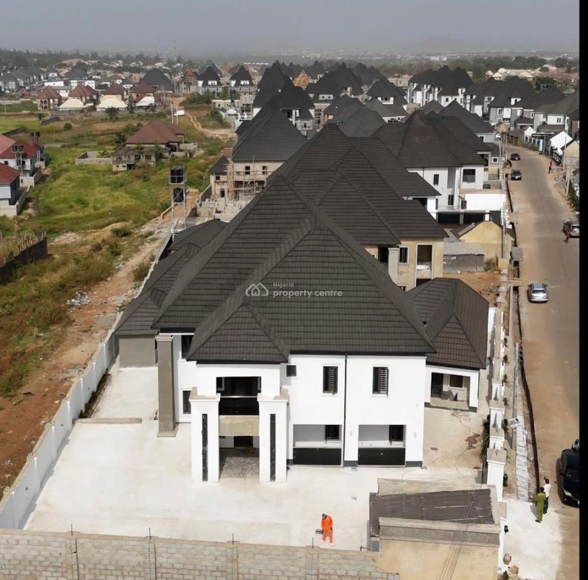 Newly Developed 5bedrooms Fully Detached Duplex with a 1bedrooms Charl, Lokogoma District, Abuja, Detached Duplex for Sale