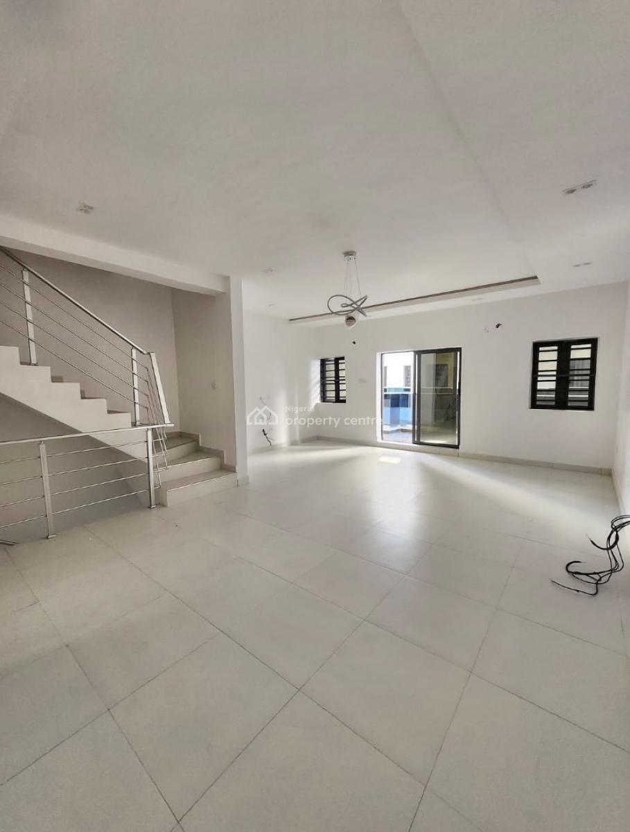 Newly Built 3 Bedroom Terrace Duplex with Bq, Agungi, Lekki, Lagos, Terraced Duplex for Rent