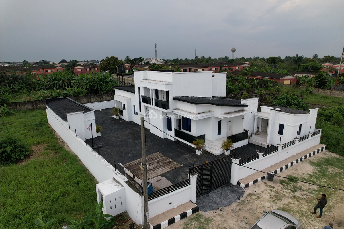 Luxury 5 Bedroom Fully Detached Duplex with Bq & Lounge, D.s.c. Township, Ovwian-alhaja, Warri, Delta State, Warri, Delta, Detached Duplex for Sale