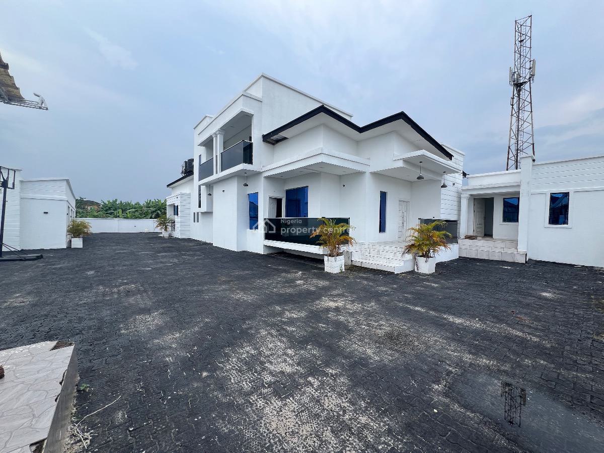 Luxury 5 Bedroom Fully Detached Duplex with Bq & Lounge, D.s.c. Township, Ovwian-alhaja, Warri, Delta State, Warri, Delta, Detached Duplex for Sale