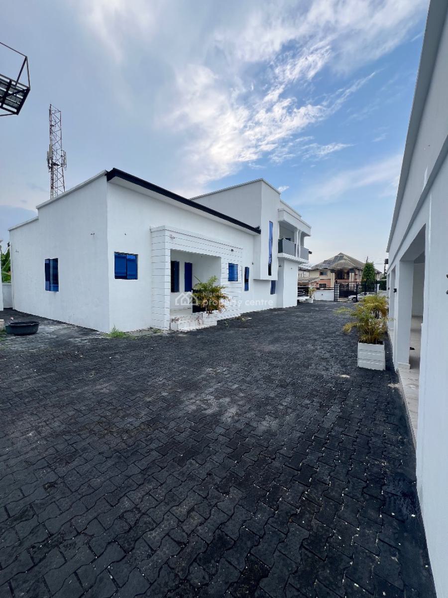 Luxury 5 Bedroom Fully Detached Duplex with Bq & Lounge, D.s.c. Township, Ovwian-alhaja, Warri, Delta State, Warri, Delta, Detached Duplex for Sale