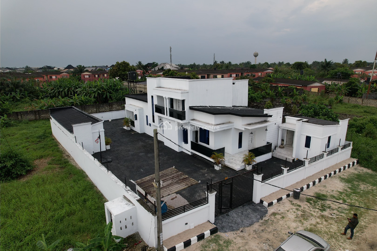 Luxury 5 Bedroom Fully Detached Duplex with Bq & Lounge, D.s.c. Township, Ovwian-alhaja, Warri, Delta State, Warri, Delta, Detached Duplex for Sale