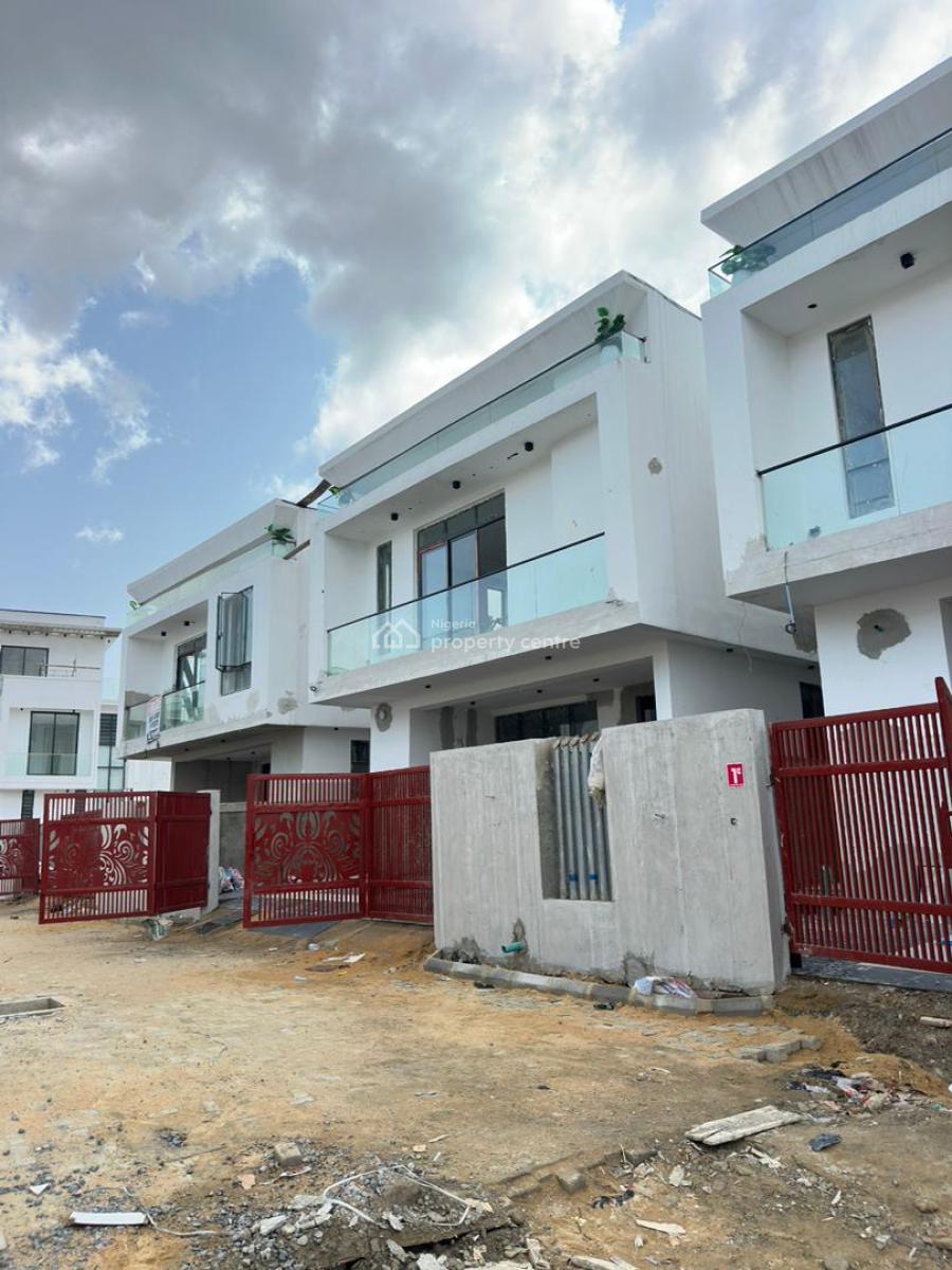 Newly Built Luxury 5 Bedroom Duplex with a Bq, Chevron, Lekki, Lagos, Detached Duplex for Sale