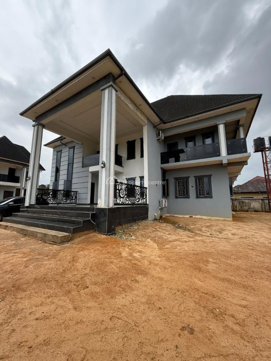 5 Bedroom Duplex with 3 Bedroom Duplex Bq, Alahaji Estate, Rumuodomaya, Port Harcourt, Rivers, Detached Duplex for Sale