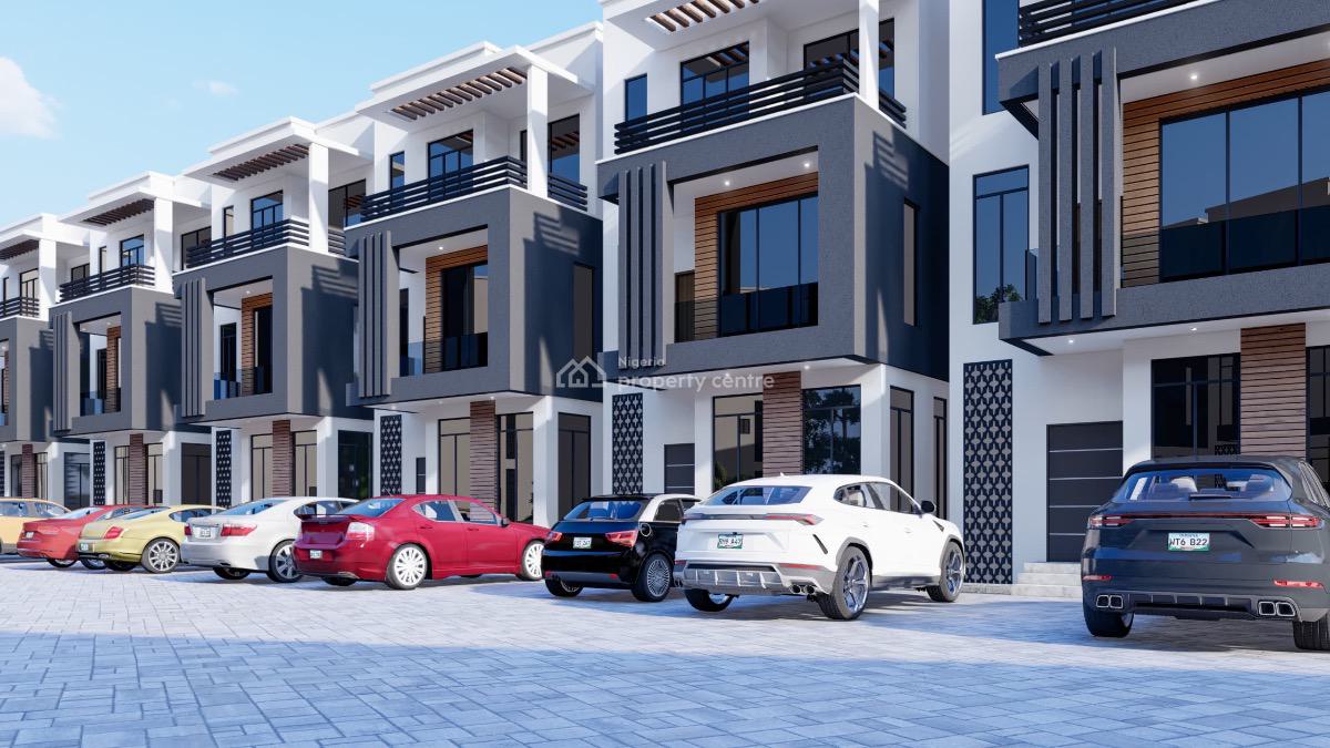 4 Bedroom Terrace Duplex, By Living Faith, Jahi, Abuja, Terraced Duplex for Sale